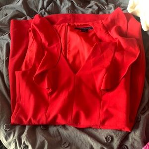 Red French Connection Dress